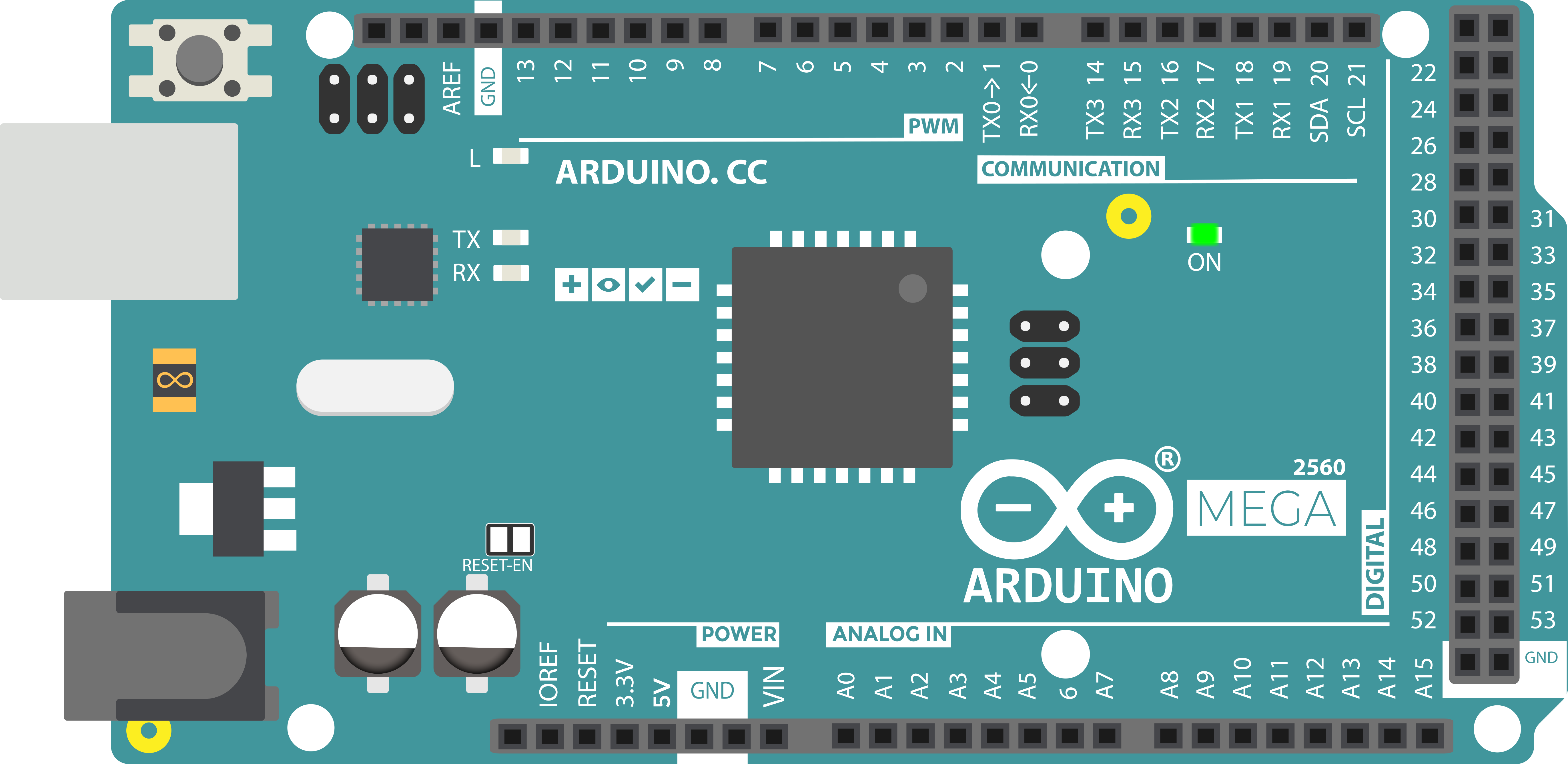 logo Arduino Mega